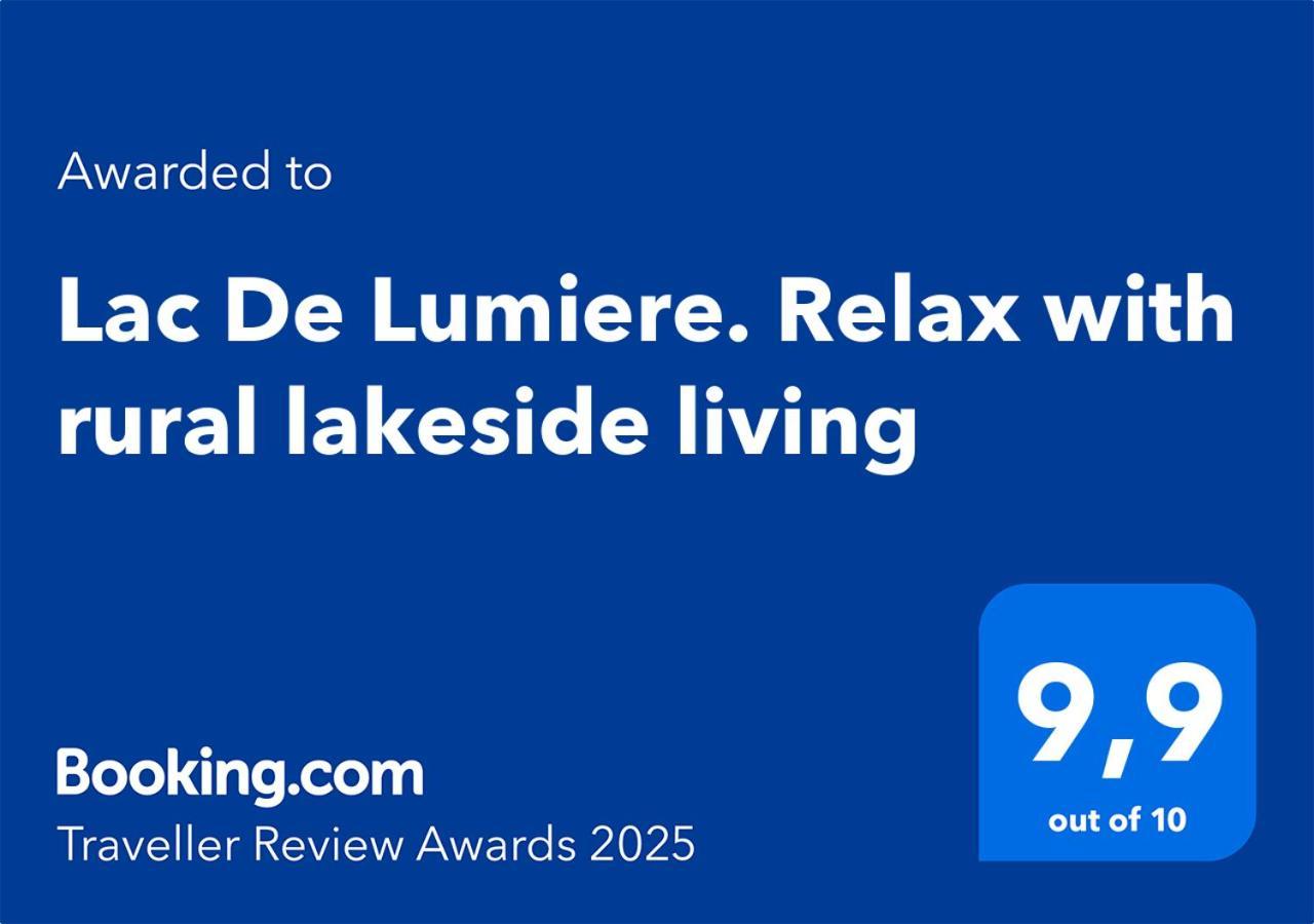Lac De Lumiere. Relax With Rural Lakeside Living Herry Bagian luar foto